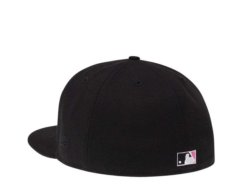 New Era Montreal Expos 35th Anniversary Black and Pink Edition 59Fifty Fitted Cap