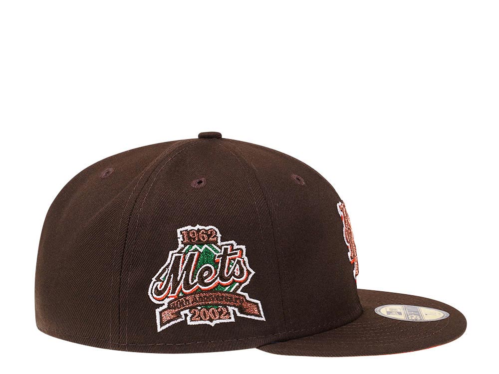 New Era New York Mets 40th Anniversary Copper Coffee Edition 59Fifty Fitted Cap