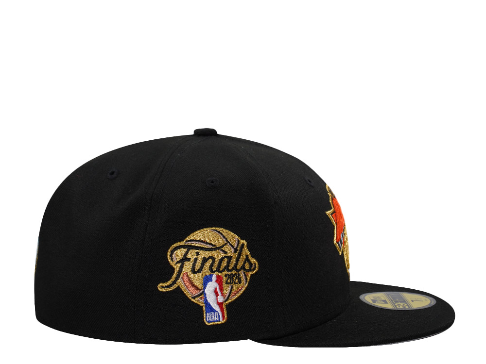 New Era New York Knicks NBA Finals 2026 Black Prime Edition 59Fifty Fitted Cap