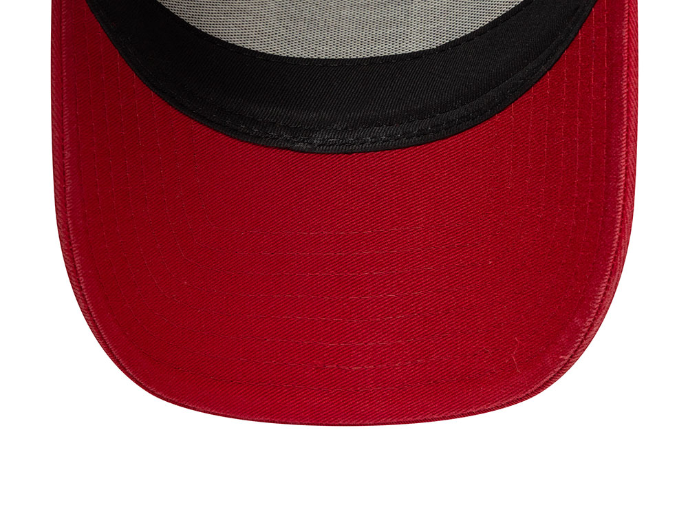 New Era Ducati Motor Logo Seasonal Red 9Forty A Frame Trucker Snapback Cap