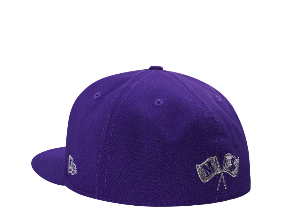 New Era Minnesota Twins Inaugural Season 2010 Purple Prime Edition 59Fifty Fitted Cap
