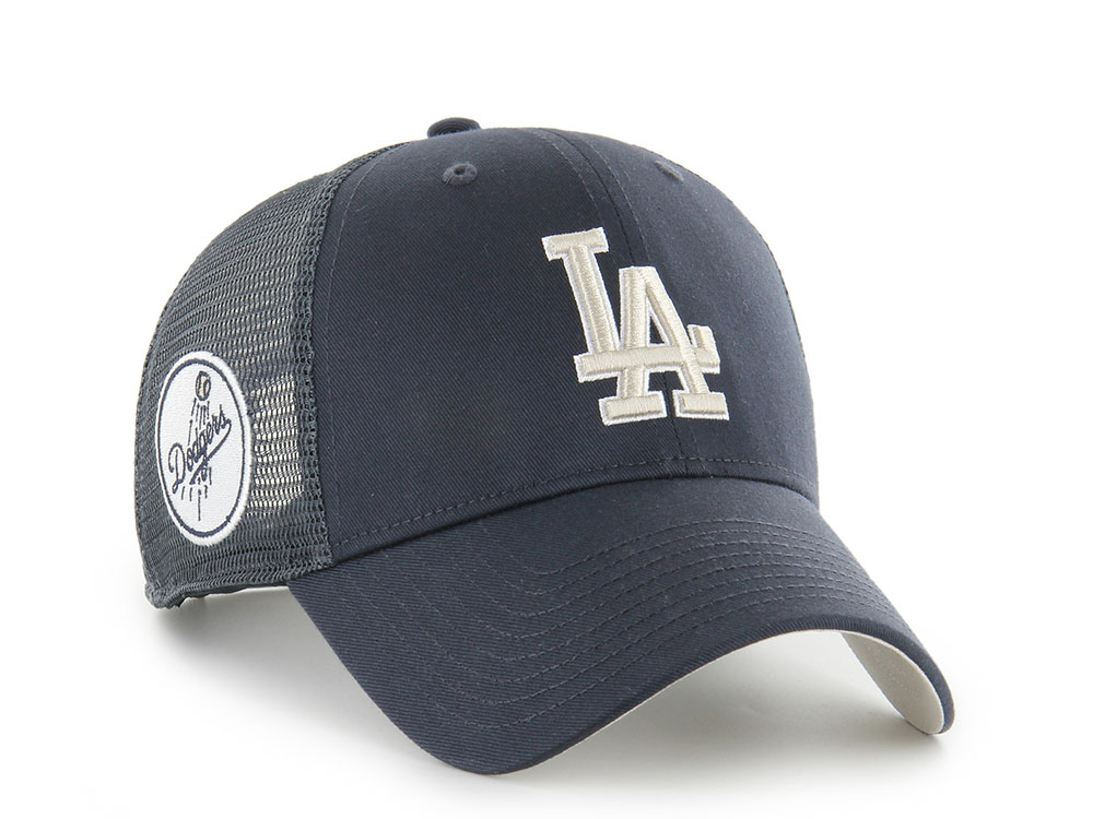 47Brand Los Angeles Dodgers Navy Branson Edition Trucker MVP Snapback Cap