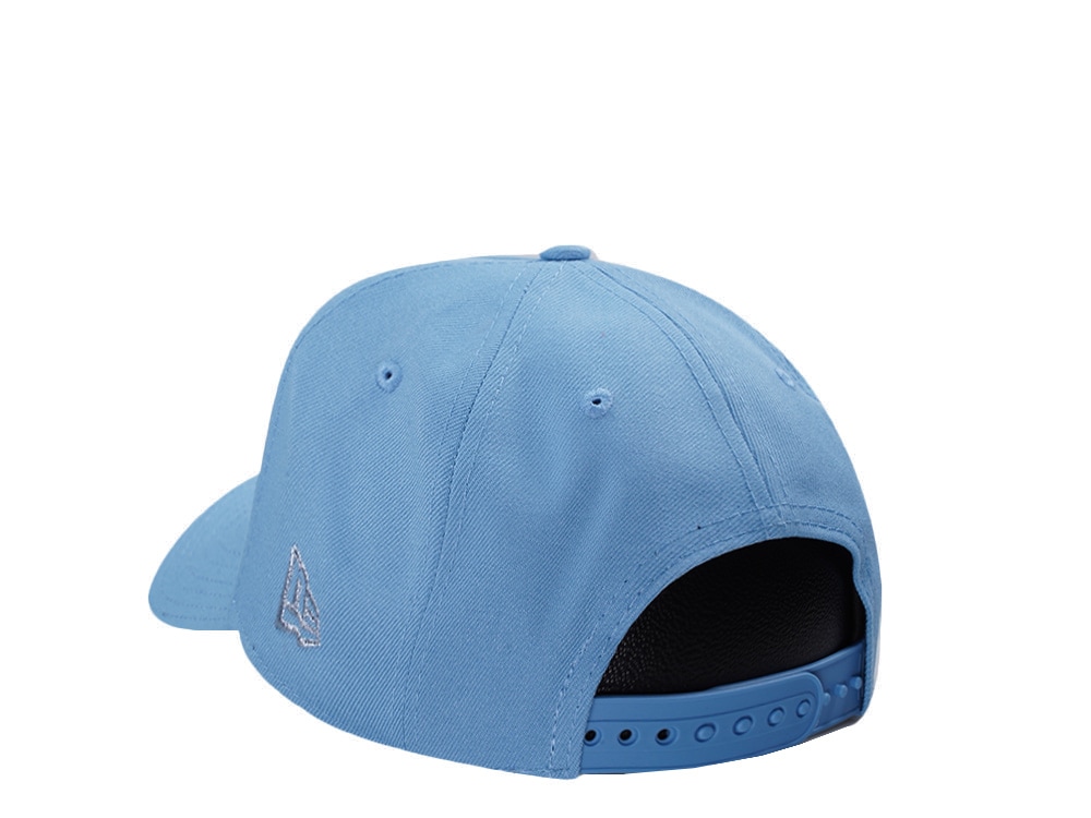 New Era Anaheim Ducks 10th Anniversary Sky Blue Prime Edition 9Forty A Frame Snapback Cap