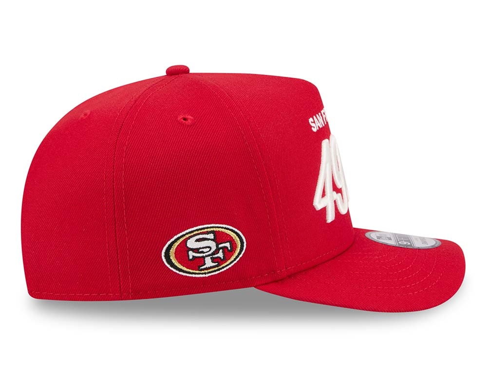 New Era San Francisco 49ers Local Play 9Fifty A Frame Snapback Cap