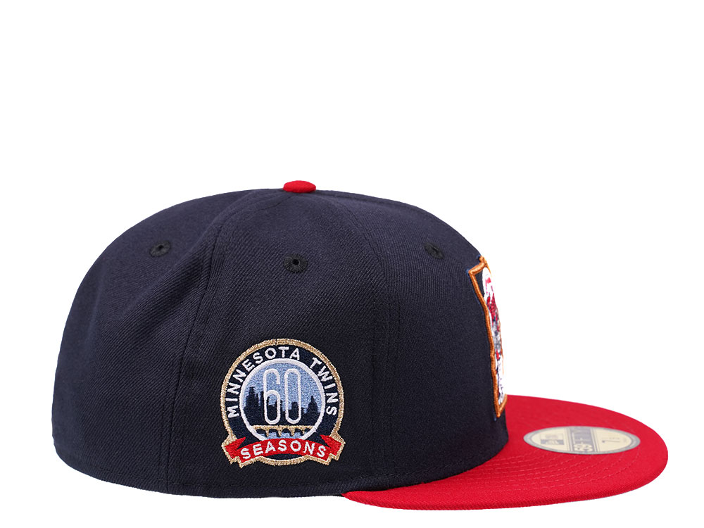 New Era Minnesota Twins 60 Seasons Two Tone Edition 59Fifty Fitted Cap