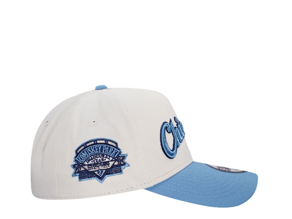 New Era Chicago White Sox Inaugural Year 1991 Chrome Two Tone Edition 9Forty A Frame Snapback Cap