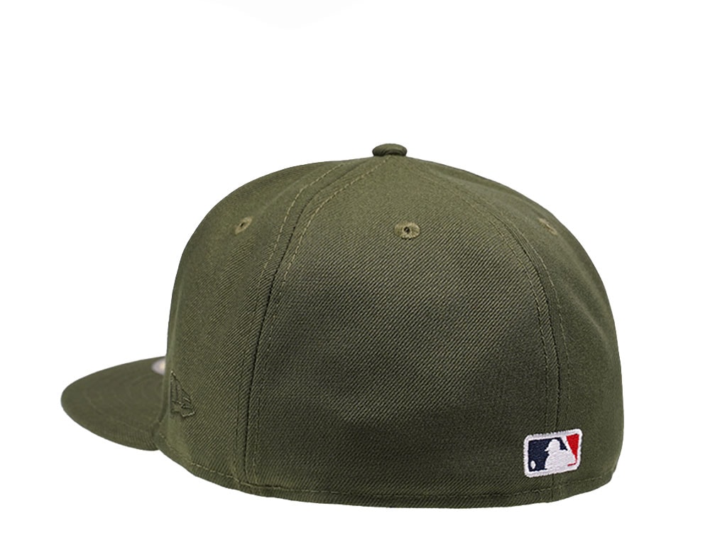 New Era New York Yankees World Series 1996 Rifle Green and Stone Edition 59Fifty Fitted Cap