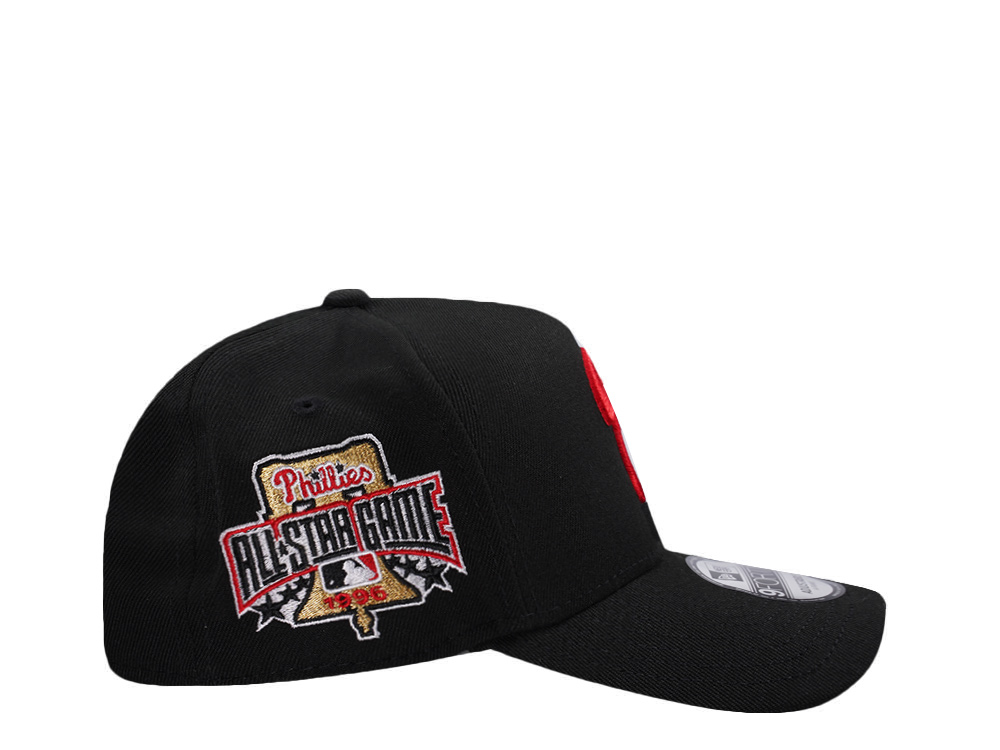 New Era Philadelphia Phillies All Star Game 1996 Black Prime Edition 9Forty A Frame Snapback Cap