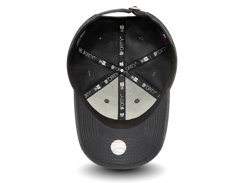 New Era New York Yankees Tech Jersey Gray Womens 9Forty Strapback Cap