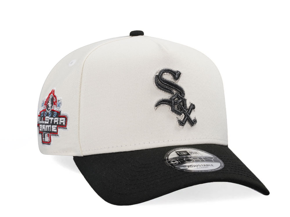 New Era Chicago White Sox All Star Game 2003 Chrome Metallic Two Tone 9Forty A Frame Snapback Cap