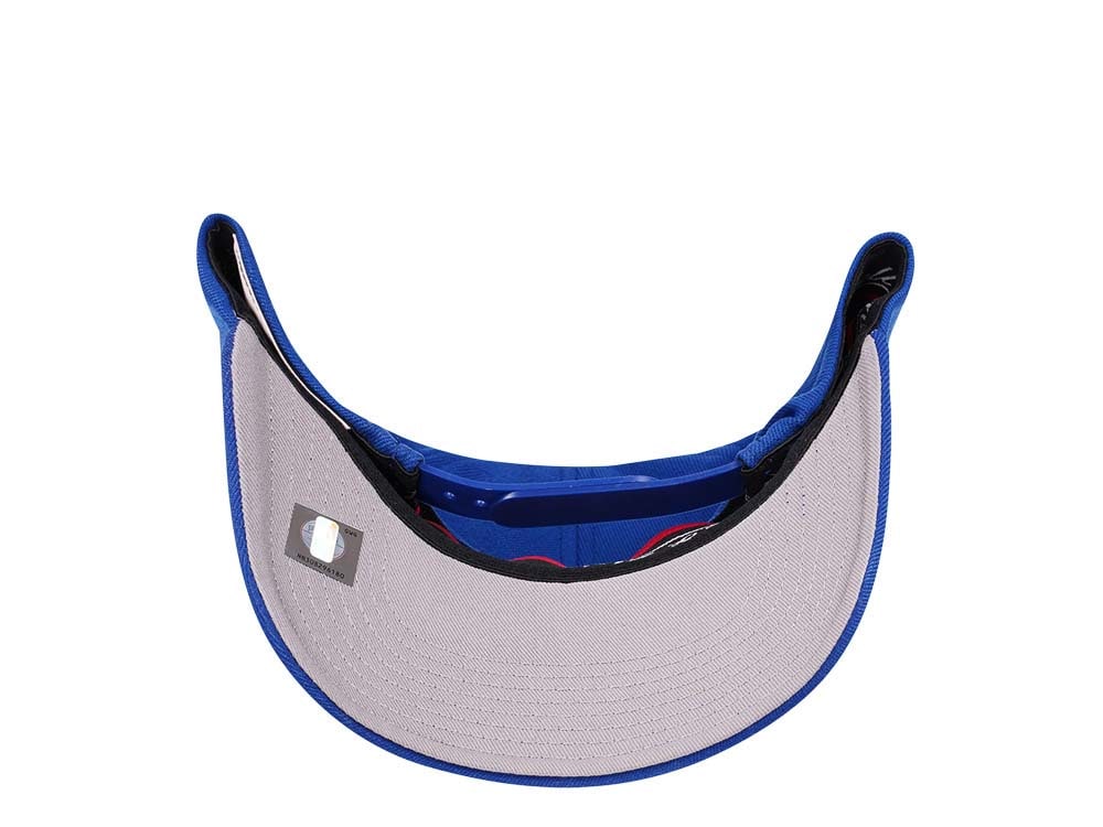Mitchell & Ness Detroit Pistons Team Ground Red Line Flex Snapback Cap