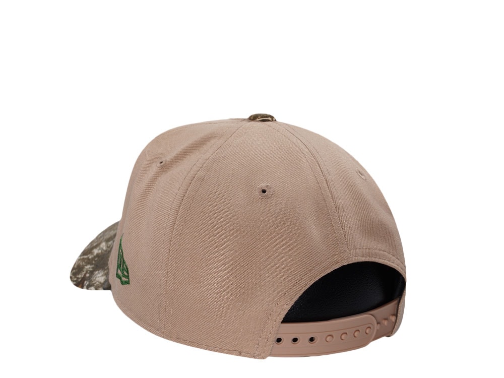 New Era Chicago Bulls 6x Champs Camel Realtree Edition 9Forty A Frame Snapback Cap