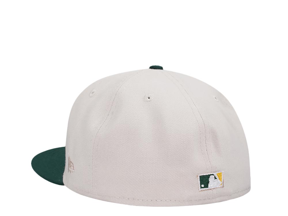 New Era New York Mets 50th Anniversary Stone Field Green Two Tone Edition 59Fifty Fitted Cap