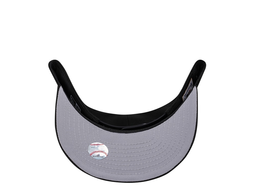 New Era Chicago White Sox Black Metallic Classic 9Fifty A Frame Snapback Cap