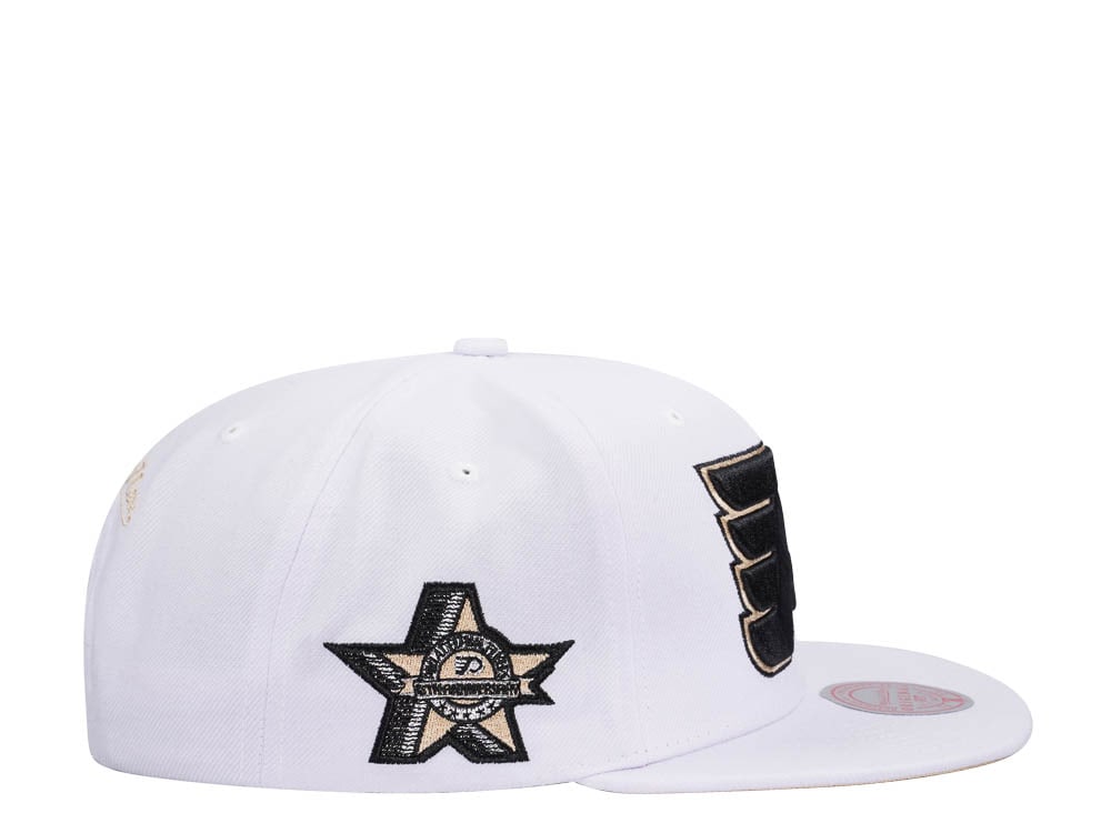 Mitchell & Ness Philadelphia Flyers 25th Anniversary Winter White Snapback Cap