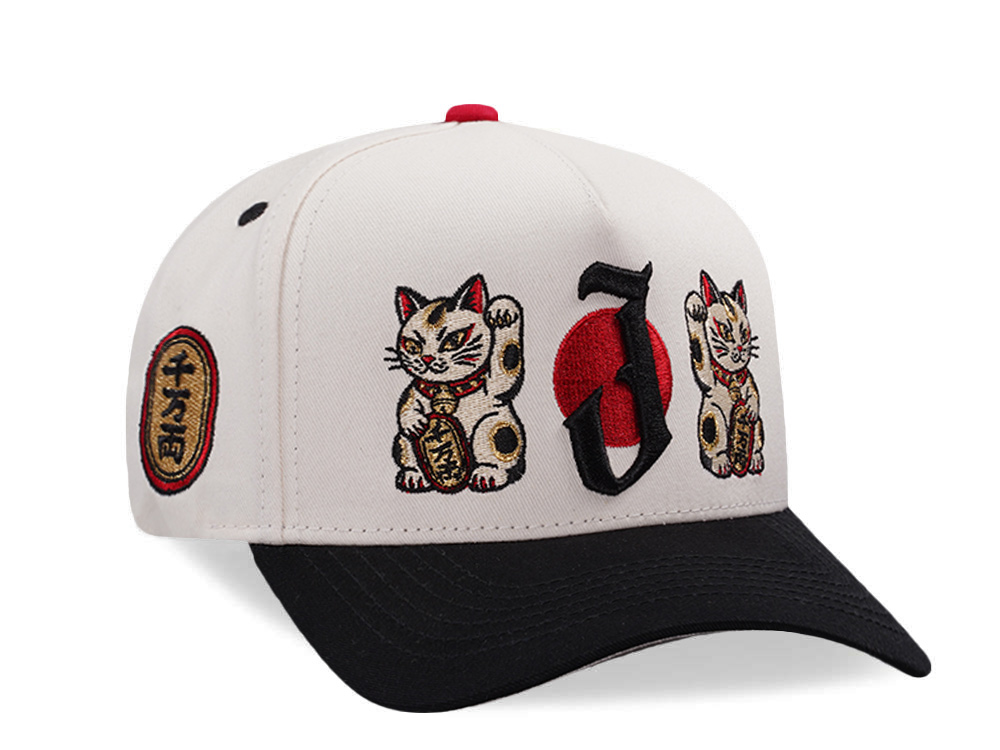 Parallel Union Japan Lucky Cat Chrome Two Tone Edition Snapback Cap