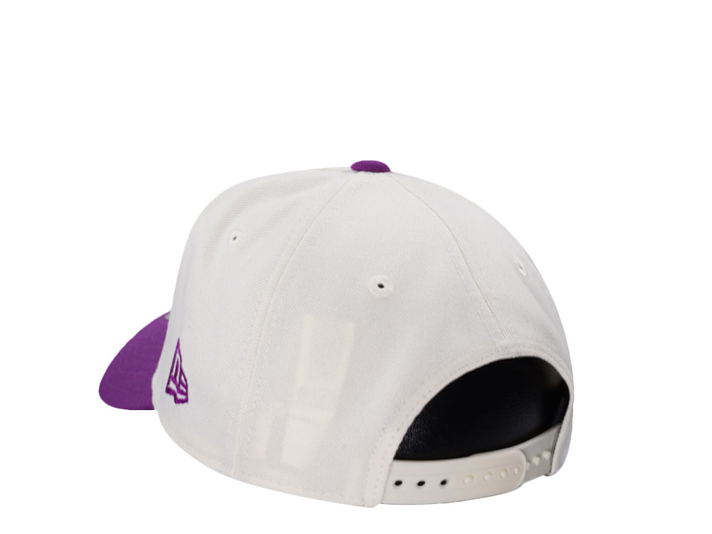 New Era Houston Astros 45 Years Chrome Two Tone Edition 9Forty A Frame Snapback Cap
