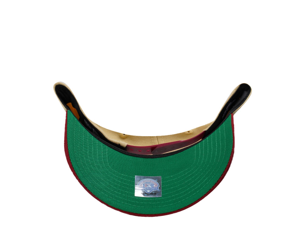 New Era El Paso Chihuahuas Vegas Gold Two Tone Edition 9Forty A Frame Snapback Cap