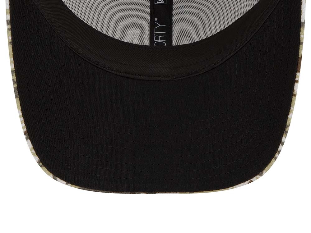 New Era Carolina Panthers Salute to Service 21 9Forty Trucker Snapback Cap