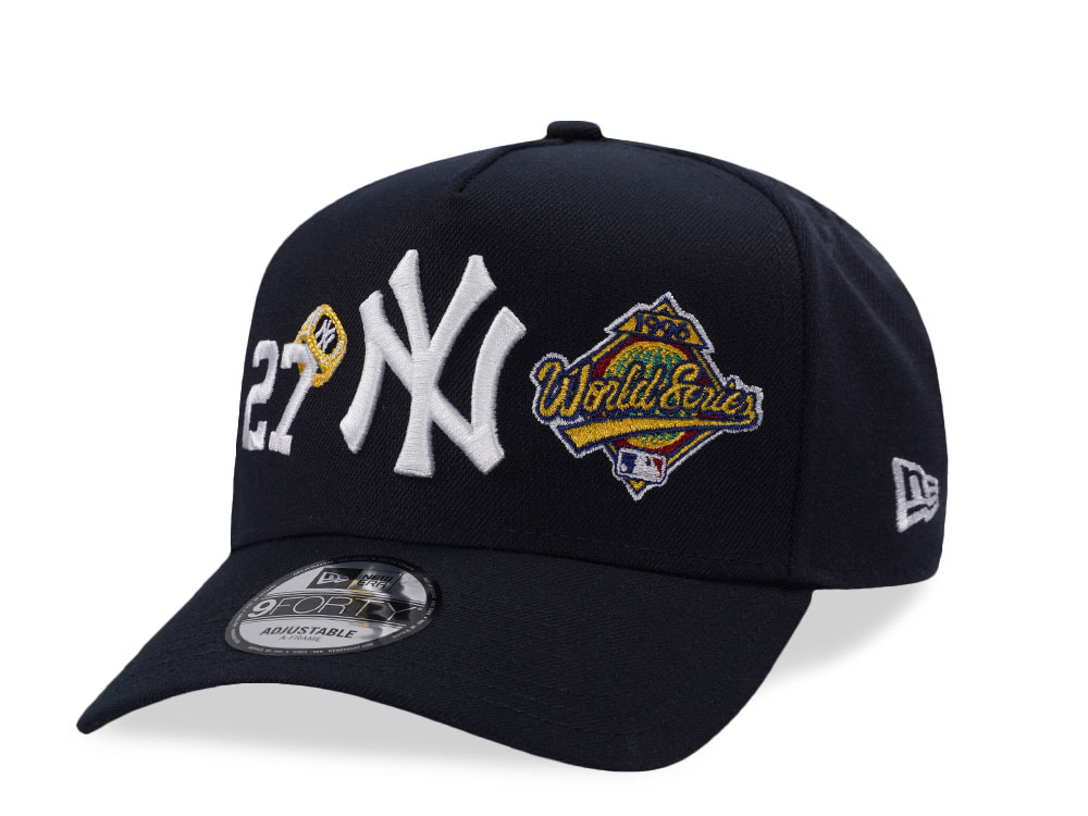New Era New York Yankees MLB Multi Patch Edition 9Forty A Frame Snapback Cap