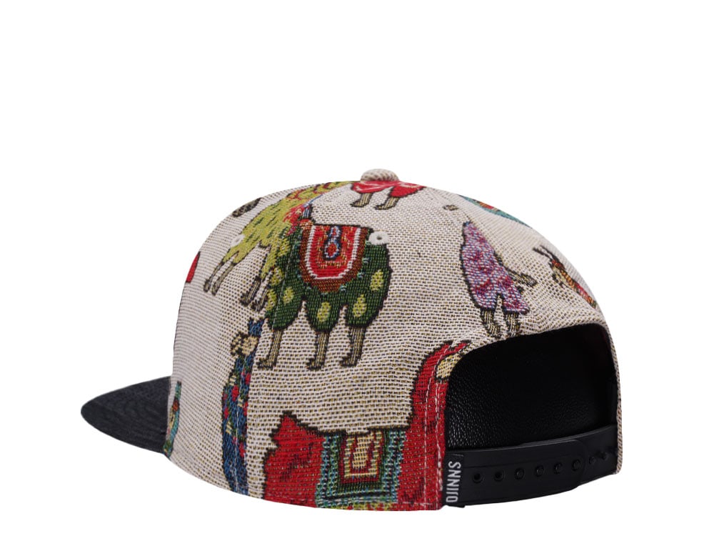 Djinns Lama Linen 6 Panel Snapback Cap