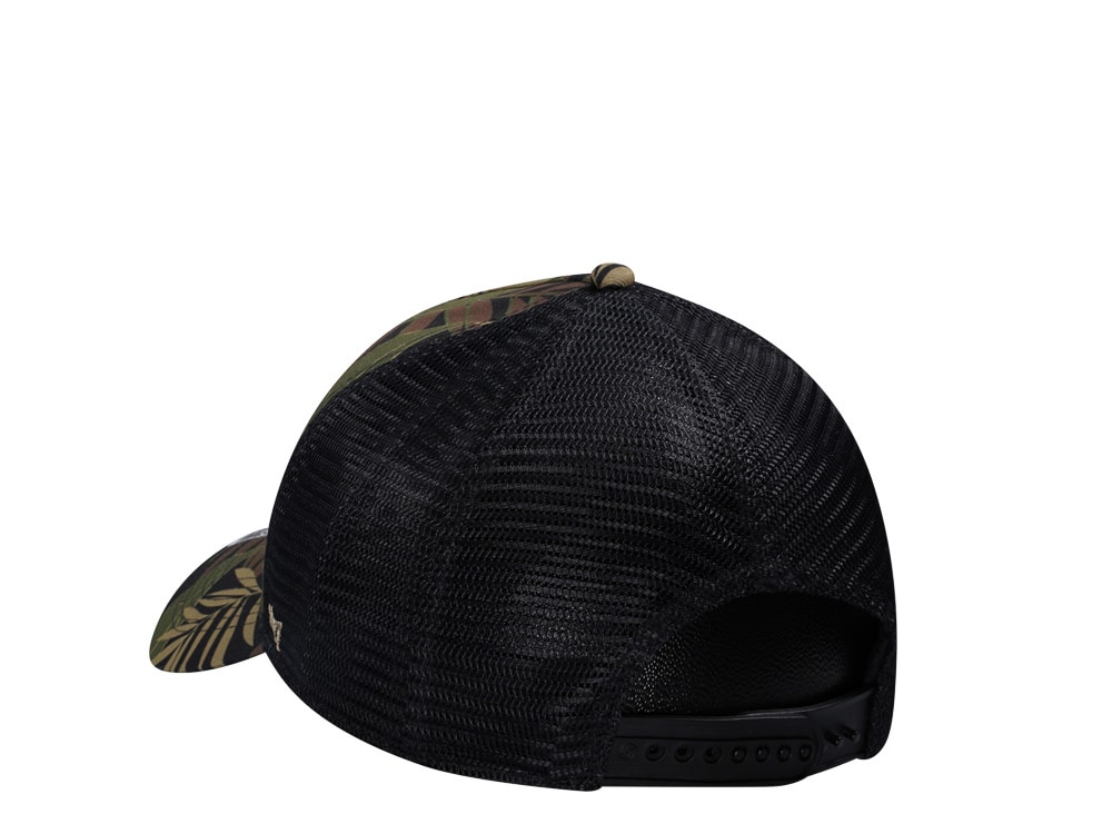 47Brand Pittsburgh Pirates Brown Tropic Pop Under MVP Trucker Snapback Cap