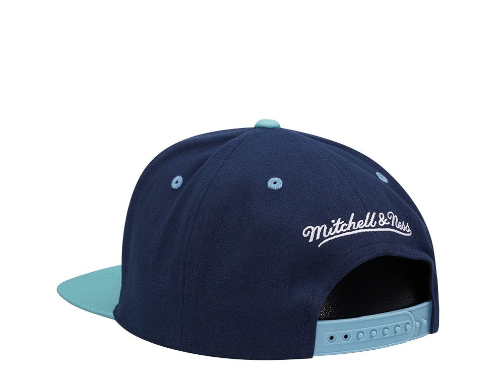 Mitchell & Ness Seattle Kraken Transcript Two Tone Snapback Cap