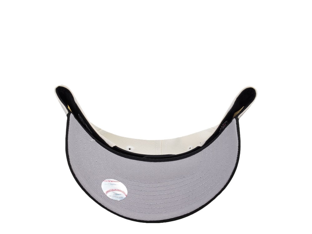 New Era San Francisco Giants Chrome Black Two Tone Edition 9Forty A Frame Snapback Cap