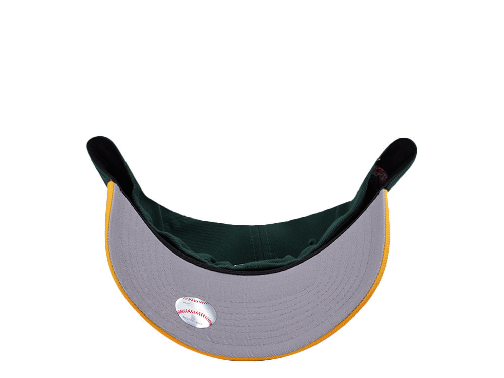 New Era Oakland Athletics World Series 1989 Dark Green Two Tone Edition 59Forty A Frame Fitted Cap