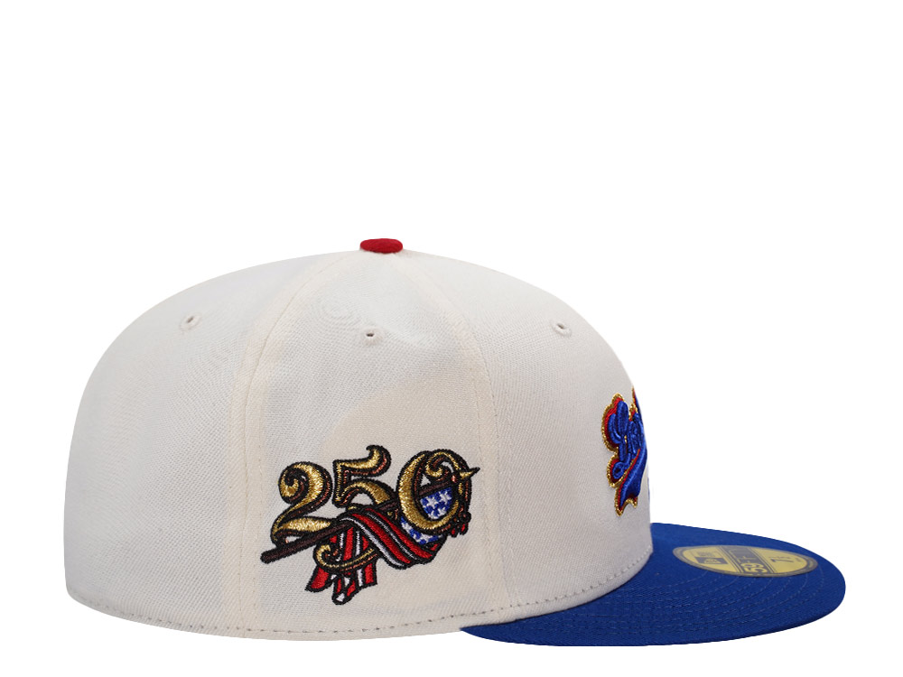 New Era Los Angeles Dodgers 250th Anniversary Chrome Two Tone Edition 59Fifty Fitted Cap
