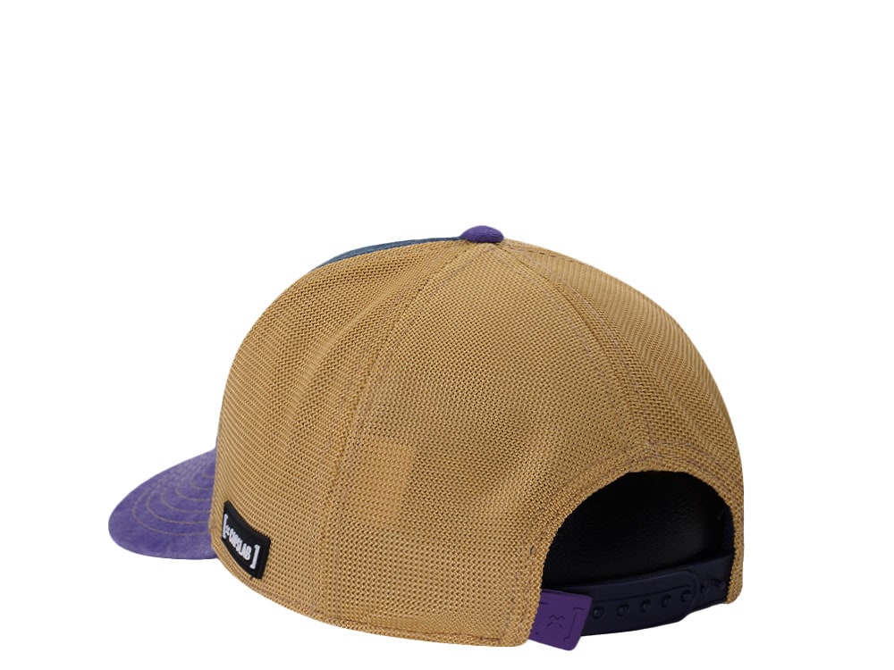 Capslab Tom and Jerry Distressed Navy Trucker Snapback Cap