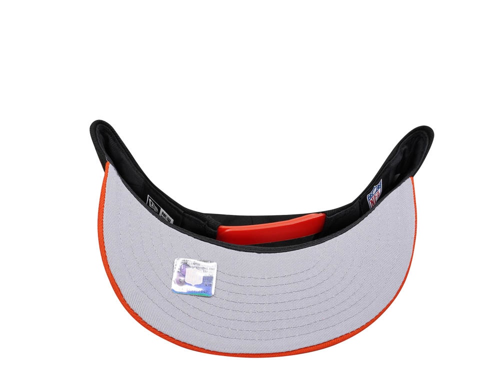 New Era Cincinnati Bengals Black and Orange Two Tone Edition 9Fifty Snapback Cap