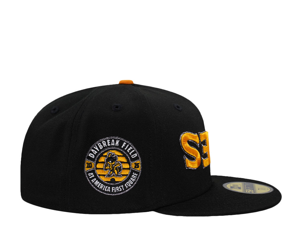 New Era Salt Lake Bees Black Prime Edition 59Fifty Fitted Cap