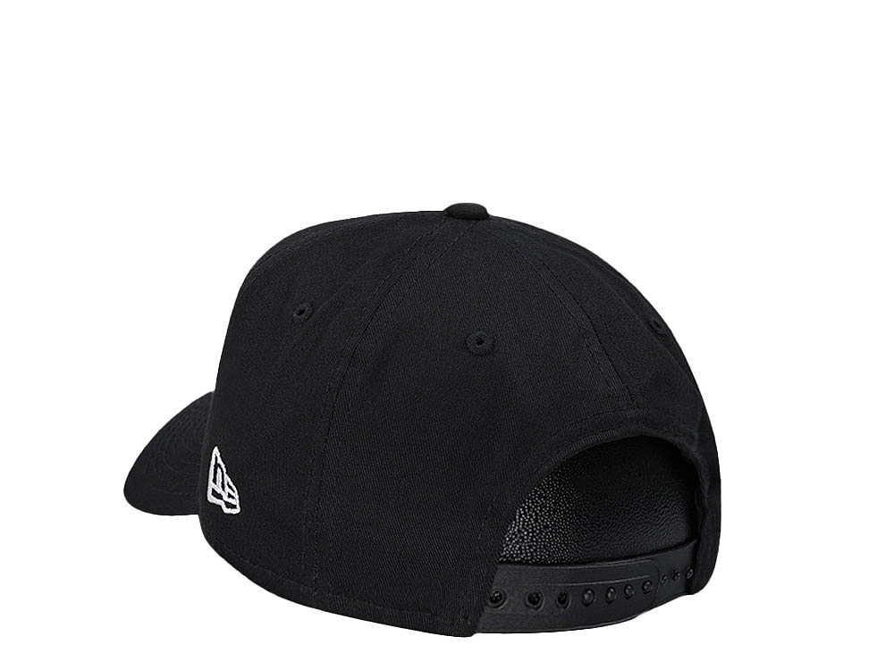 New Era Los Angeles Chargers Black 9Forty A Frame Snapback Cap