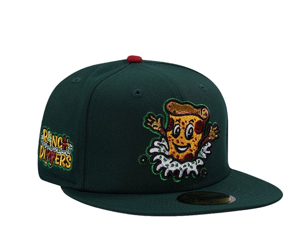 New Era Tulsa Drillers Dark Green Prime Edition 59Fifty Fitted Cap
