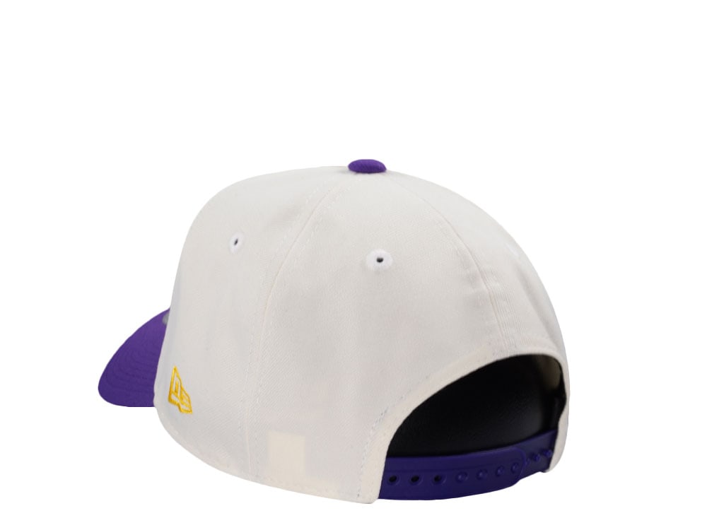 New Era Los Angeles Lakers Classic Chrome Two Tone Edition 9Forty A Frame Snapback Cap