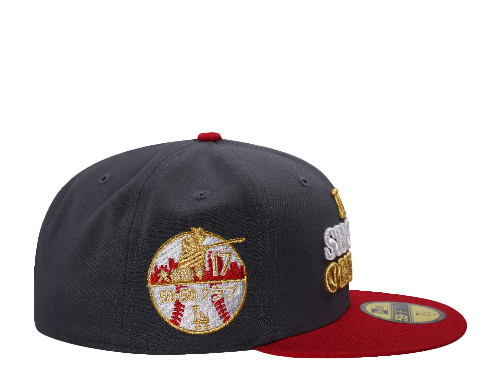 New Era Los Angeles Dodgers Shohei Ohtani Gray Two Tone Edition 59Fifty Fitted Cap