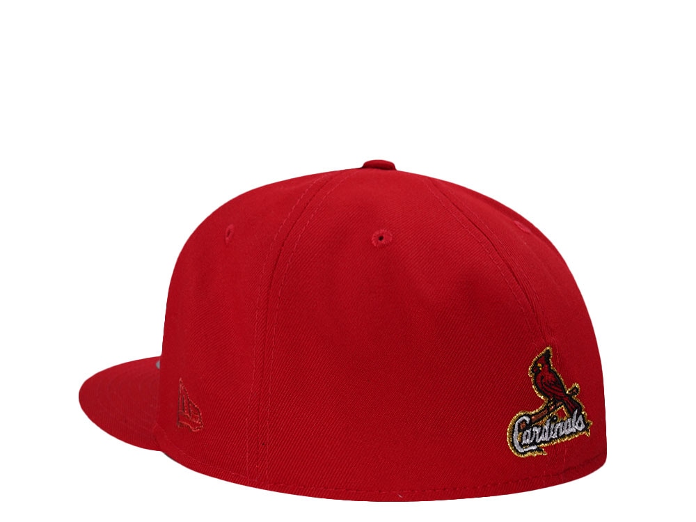 New Era St. Louis Cardinals Busch Stadium Scarlet Red Prime Edition 59Fifty Fitted Cap