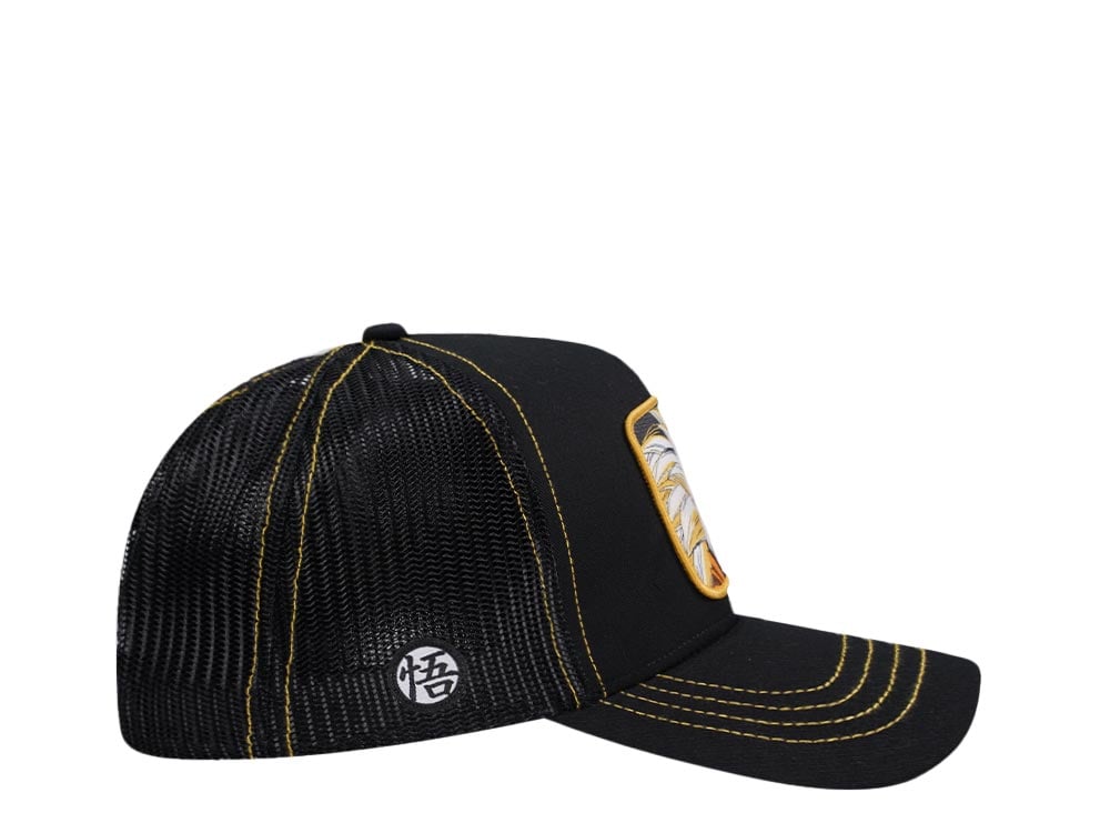 Capslab Dragon Ball Z Goku Black/Yellow Trucker Snapback Cap