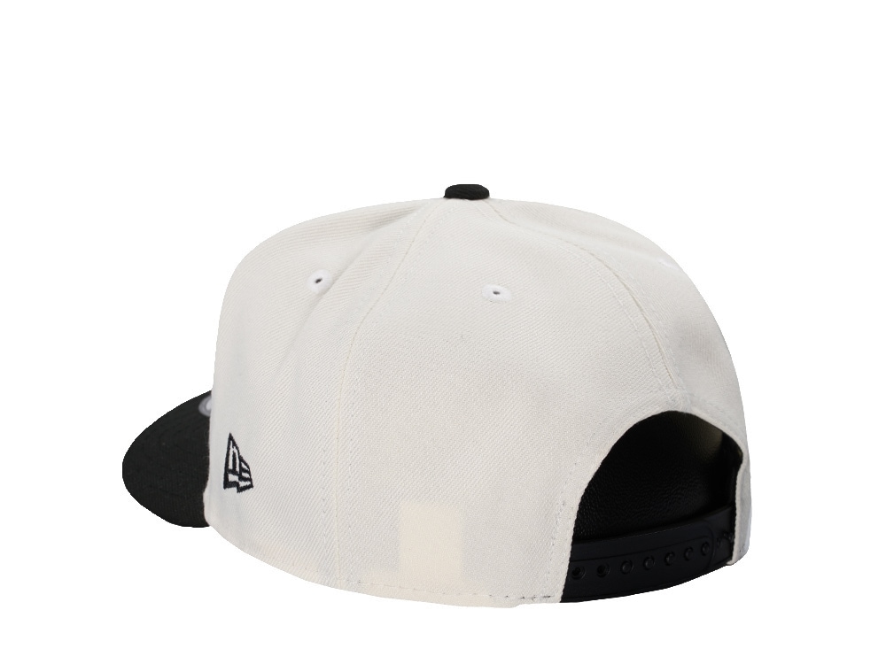 New Era  Chicago Bulls World Champions Chrome Two Tone Edition A Frame 9Fifty Snapback Cap