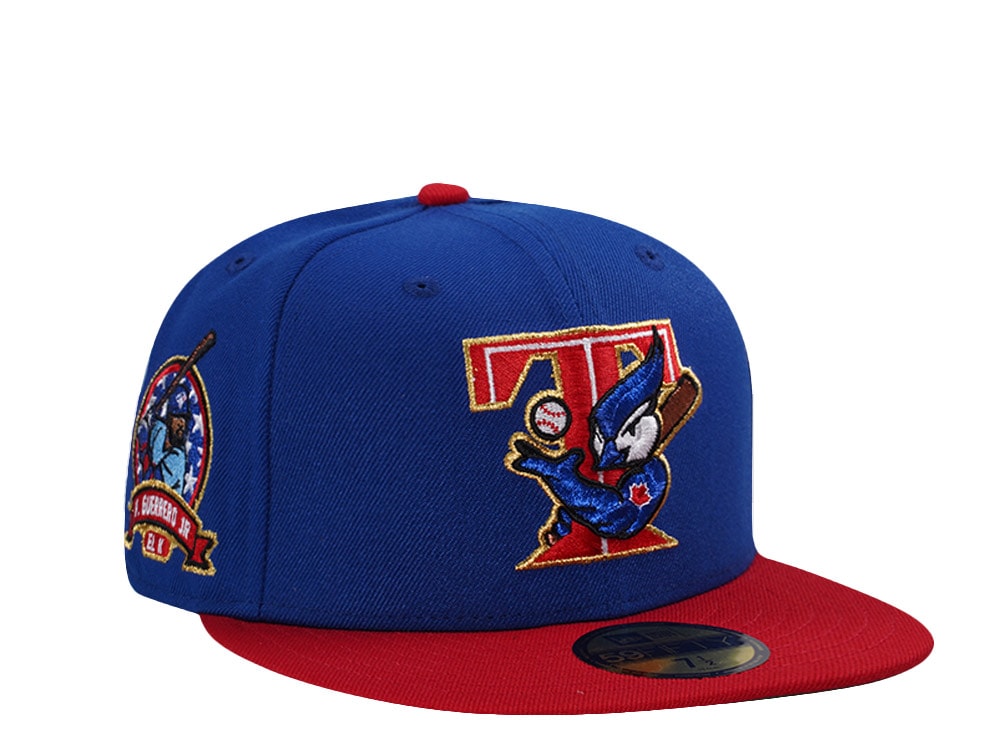 New Era Toronto Blue Jays Vladimir Guerrero Jr. Blue Two Tone Edition 59Fifty Fitted Cap