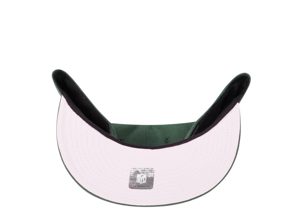 New Era Green Bay Packers Green Chainstitchheart Edition 59Fifty Fitted Cap