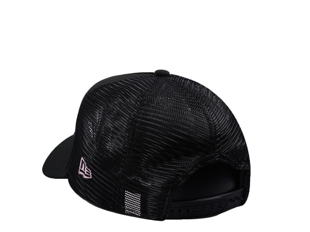 New Era Inter Miami La Familia Black Prime Edition 9Forty A Frame Trucker Snapback Cap