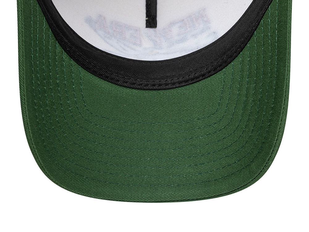 New Era Graphic Stone Two Tone Edition 9Forty M Crown A Frame Trucker Snapback Cap