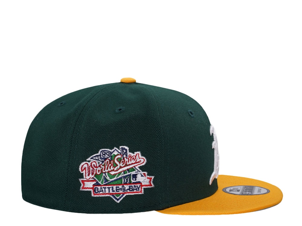 New Era Oakland Athletics World Series 1989 Dark Green Two Tone Edition 9Fifty Snapback Cap