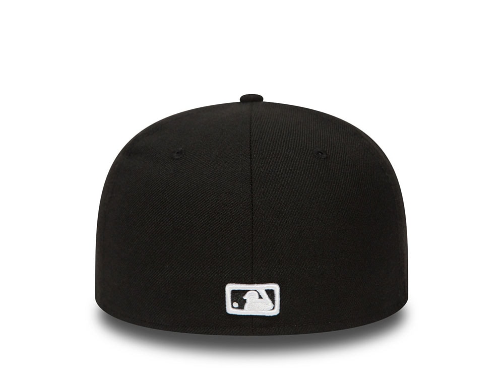 New Era Los Angeles Dodgers Plain Black Prime Edition 59Fifty Fitted Cap