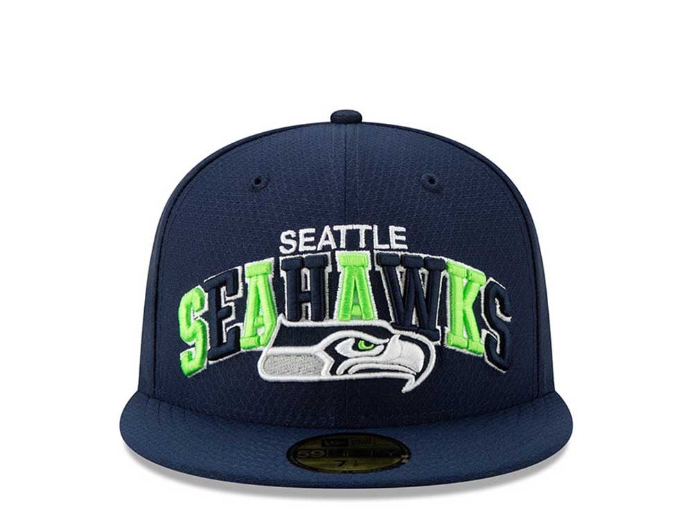 New Era Seattle Seahawks Sideline Cap Home 59Fifty Fitted Cap