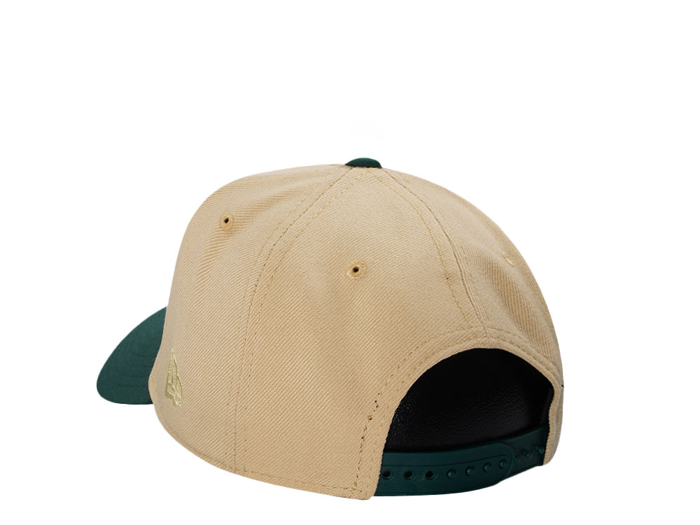 New Era Oakland Athletics Rickey Henderson Field Vegas Gold Two Tone 9Forty A Frame Snapback Cap