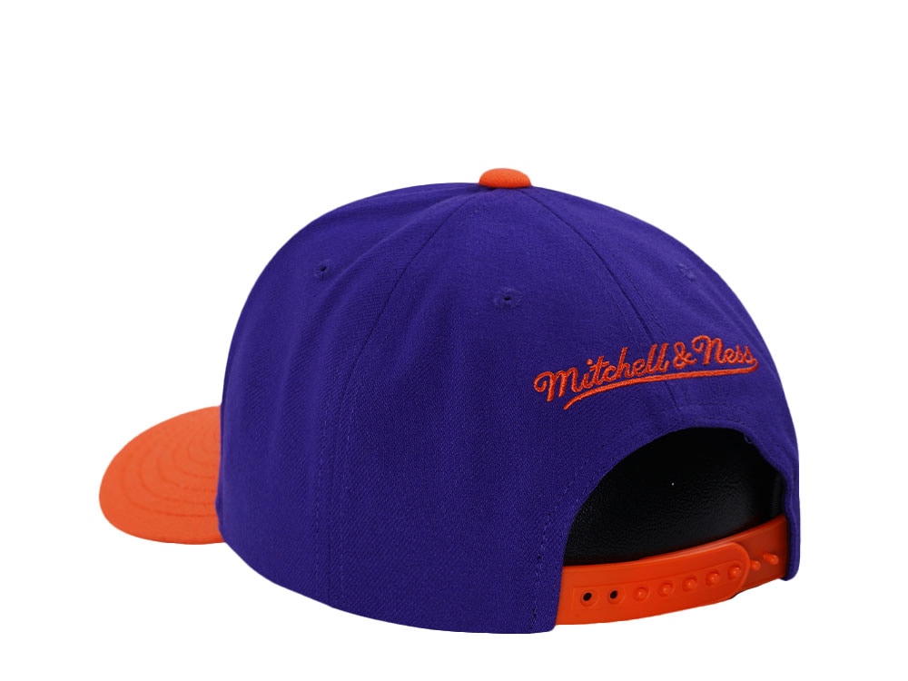 Mitchell & Ness Phoenix Suns Hardwood Classic Pro Crown Fit Purple Snapback Cap