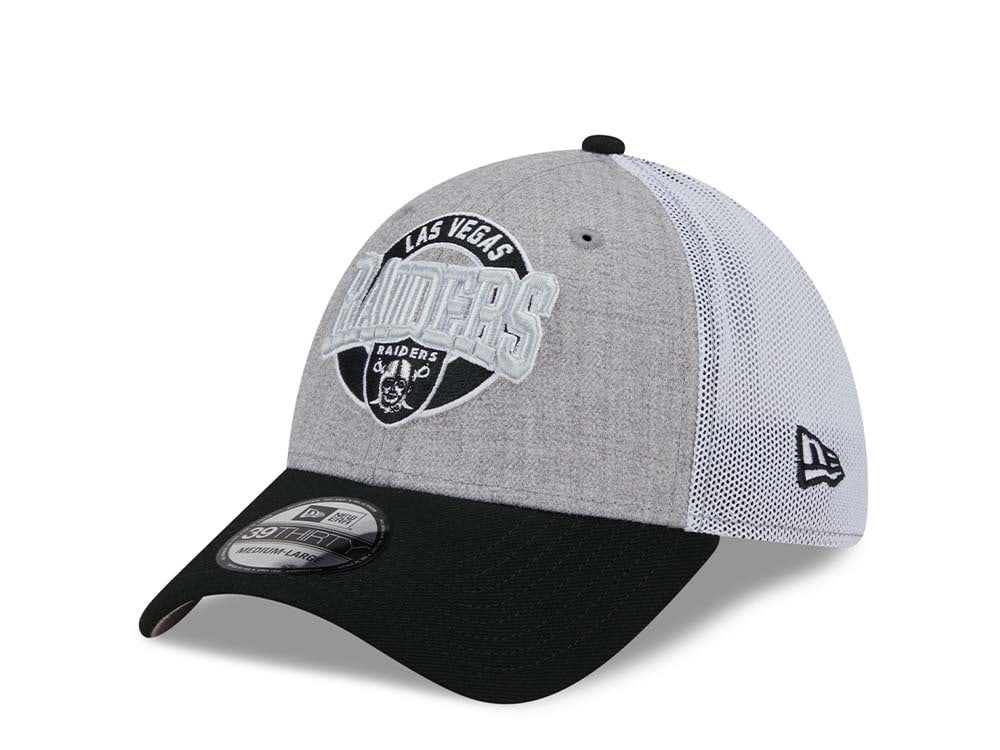 New Era Las Vegas Raiders Heather Trucker Two Tone Edition 39Thirty Stretch Cap